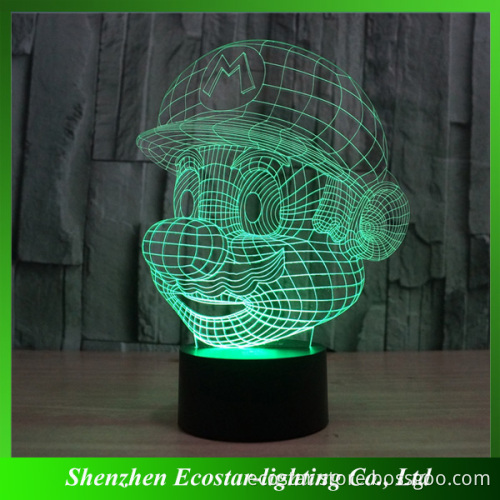 Cheap 3D Illusion LED Night Light Supplier